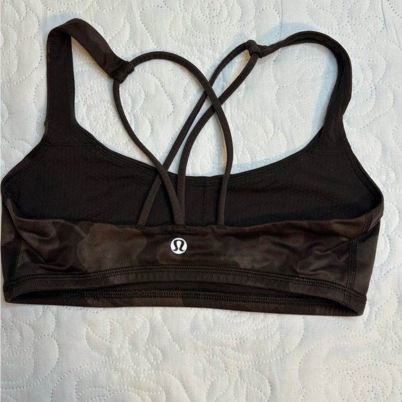 lululemon athletica Other - lululemon athletica Black Strappy Sports Bra